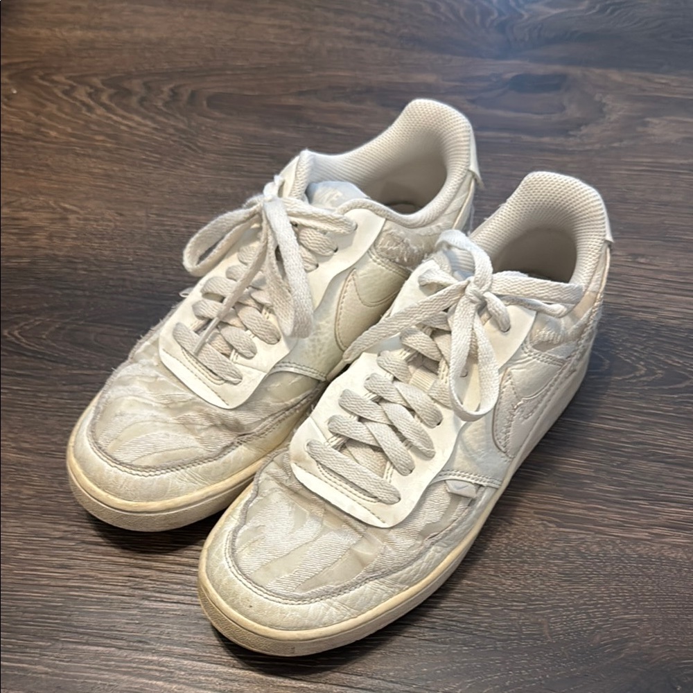 Cream Nike Sneakers